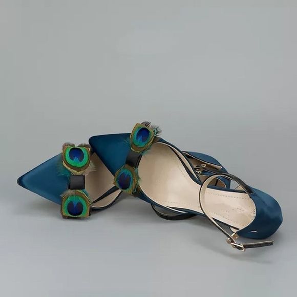 Other - Peacock Inspired Detachable Shoe clip